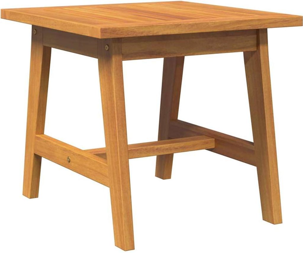 vidaXL Beistelltisch Öl-Natur 45 x 45 x 40 cm Massivholz Akazie