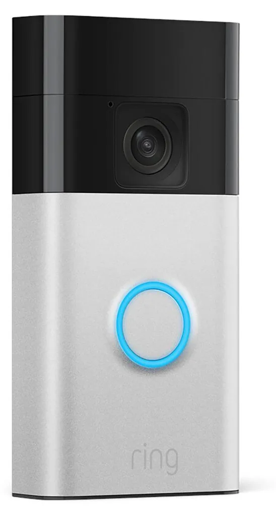 Ring Video Doorbell Finition Nikkel avec Détection de Mouvement Avancée