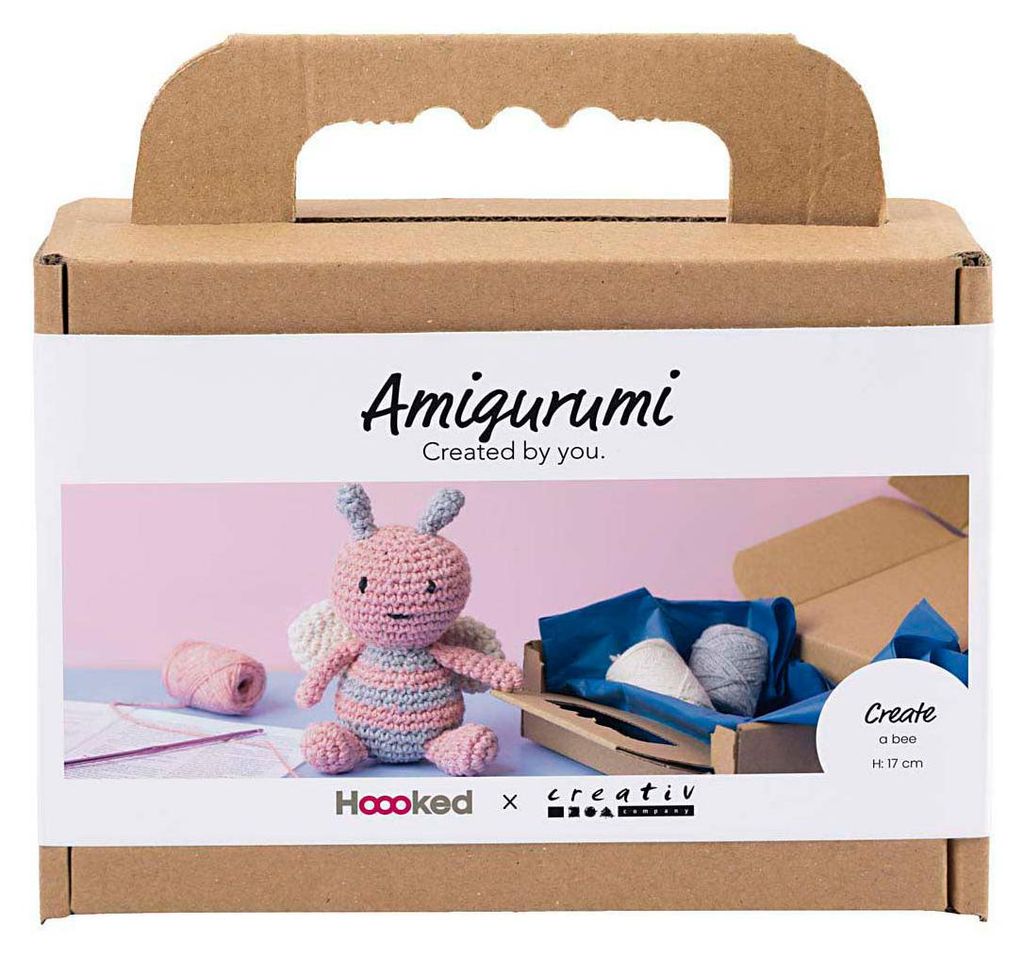 creativ company Kreativ Set Amigurumi Honigbiene pastell