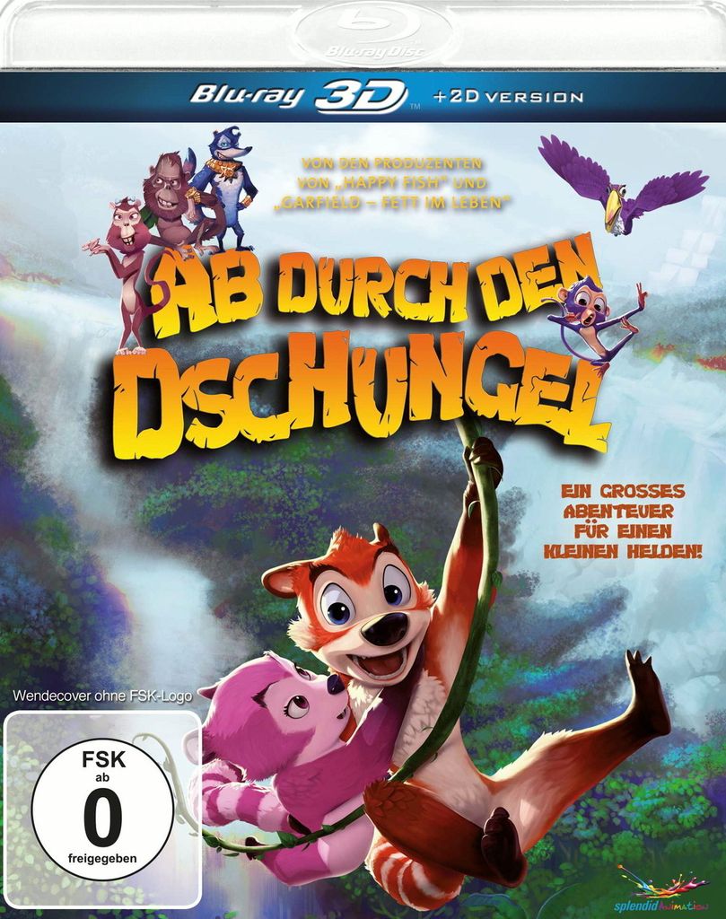 Ab durch den Dschungel (Blu-ray 3D)