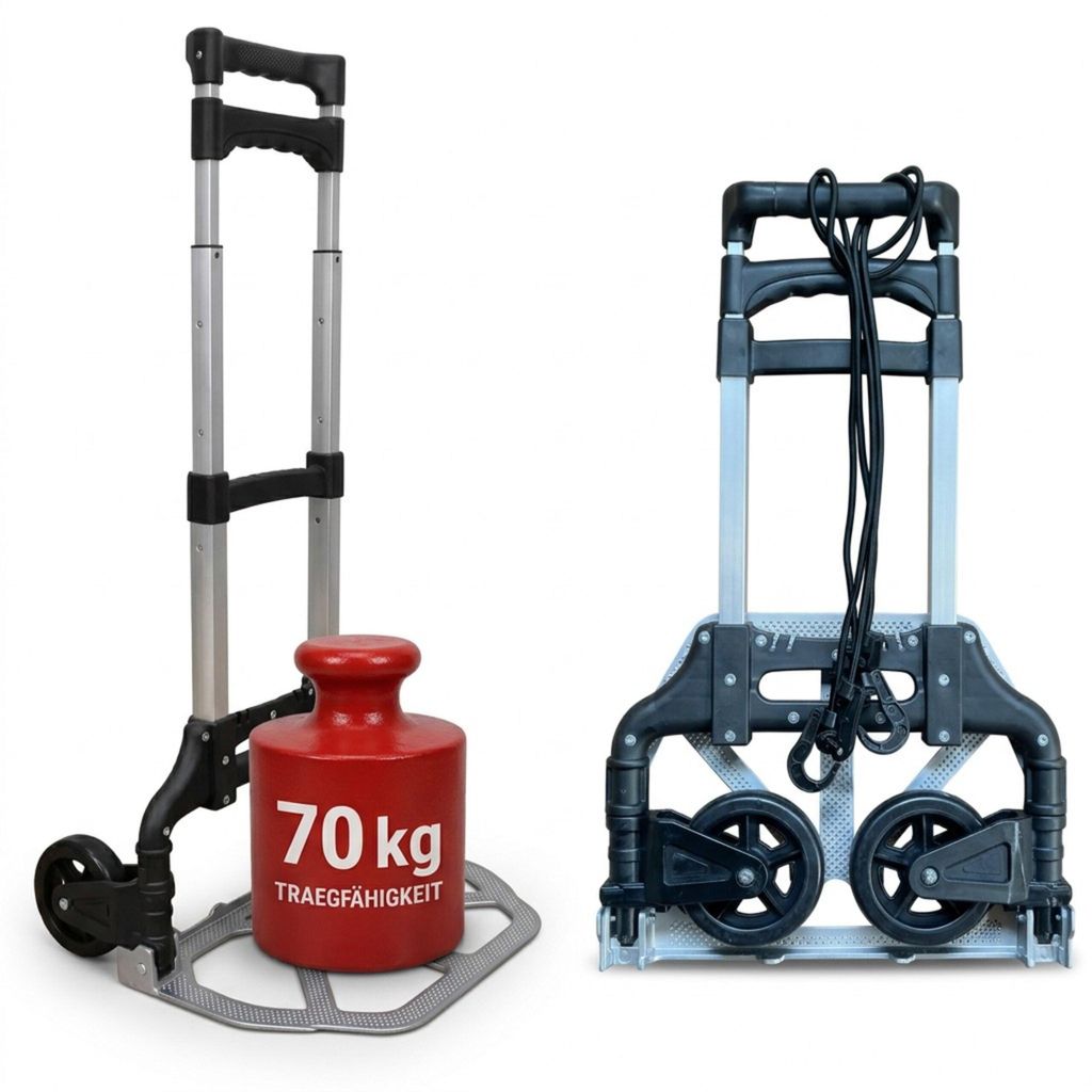 relaxdays Sackkarre klappbar bis 70 kg