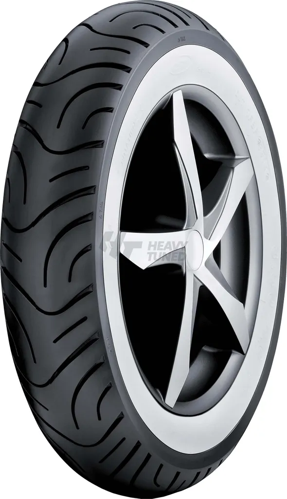 Pneu CST C6513 3.50-10 TT 51J WSW à flanc blanc pour scooter classique