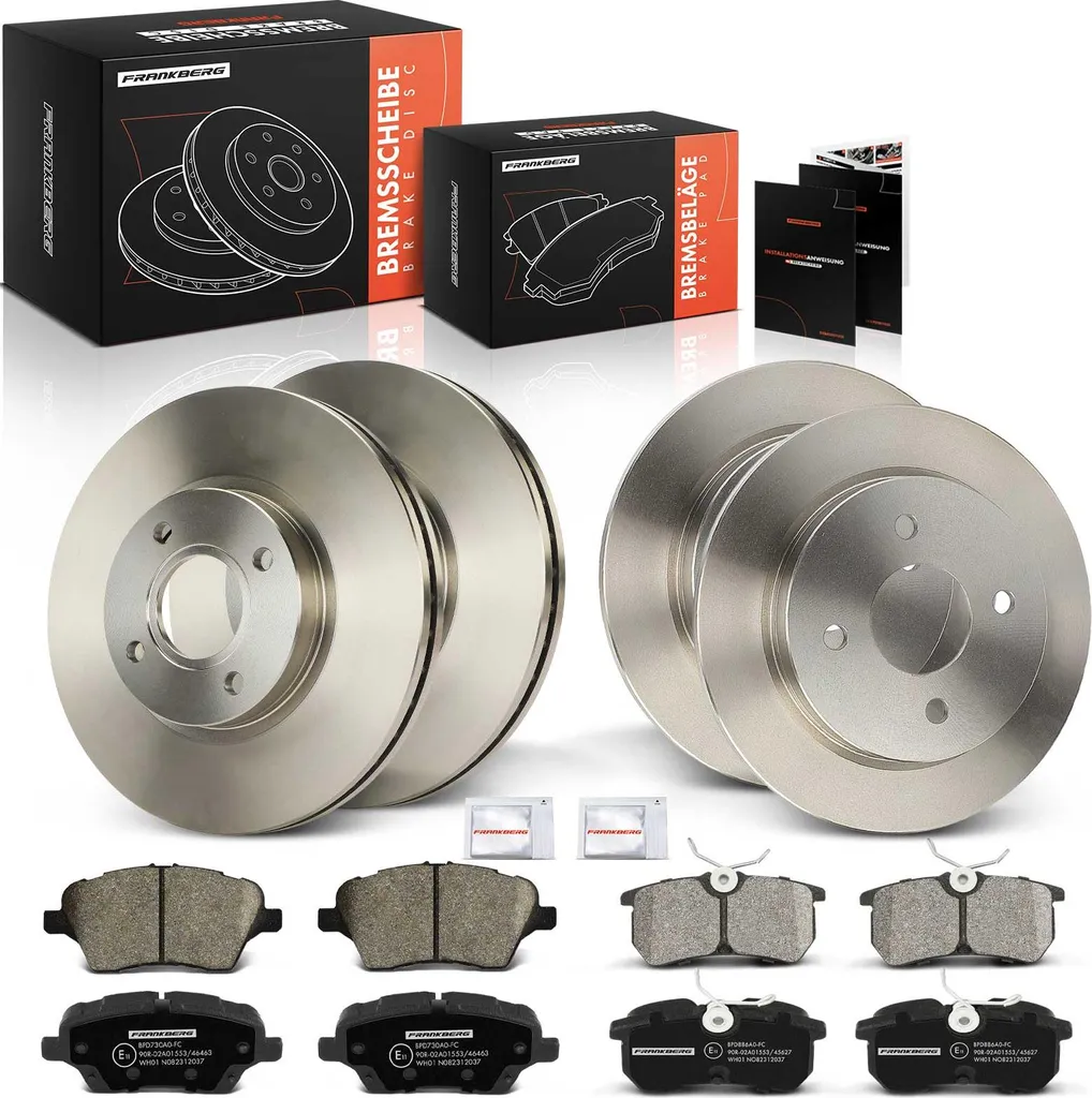 Pack Freinage Ford Fiesta VI : Finissez-en avec les Bruits et Vibrations