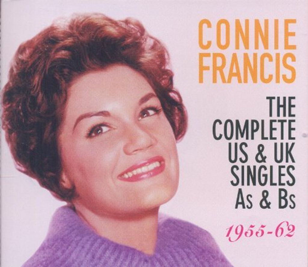 Connie Francis - Die komplette US & UK Singles As & Bs CD