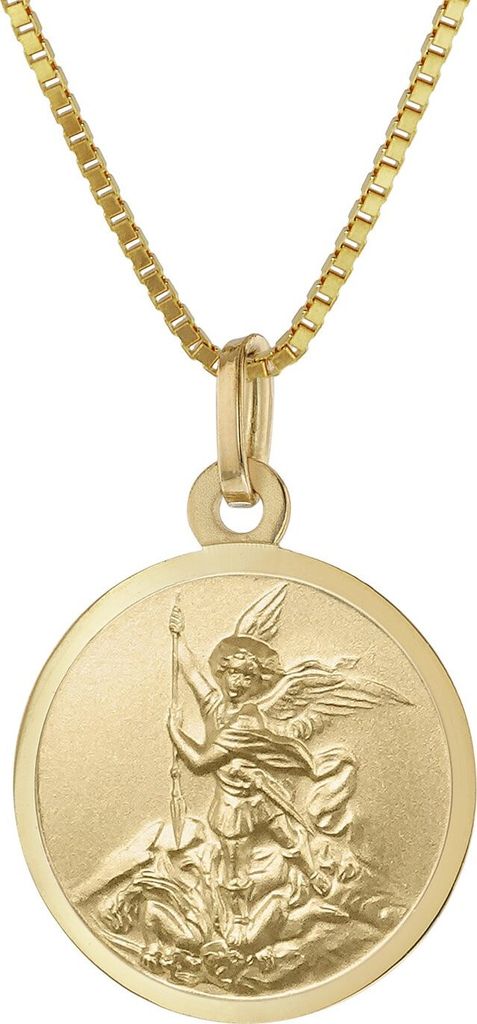 trendor 41428 Erzengel Michael Anhänger Gold 333 an Produktbild 