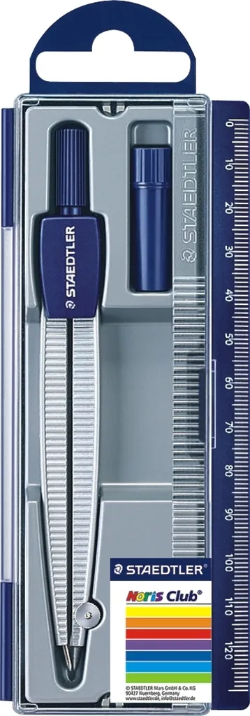 Set 5 Compassi Staedtler Noris 550 50 - Precisione Scolastica Garantita - 3