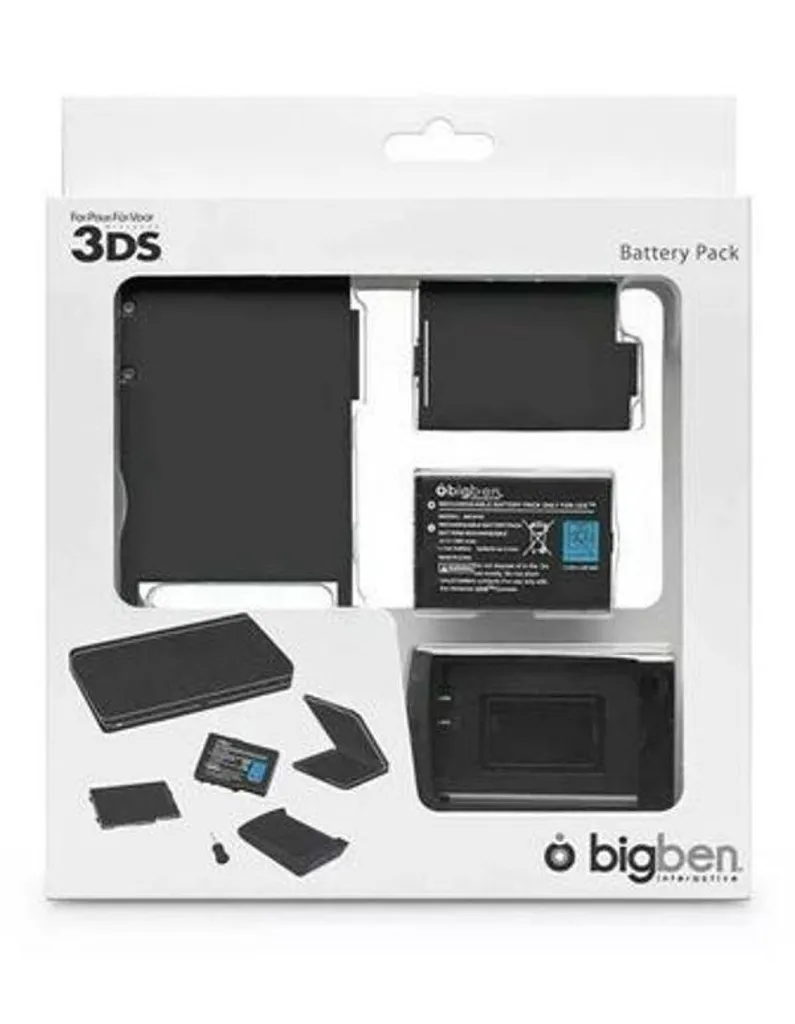 Set Rigenerazione Nintendo 3DS: Batteria, Cover e Caricatore Base