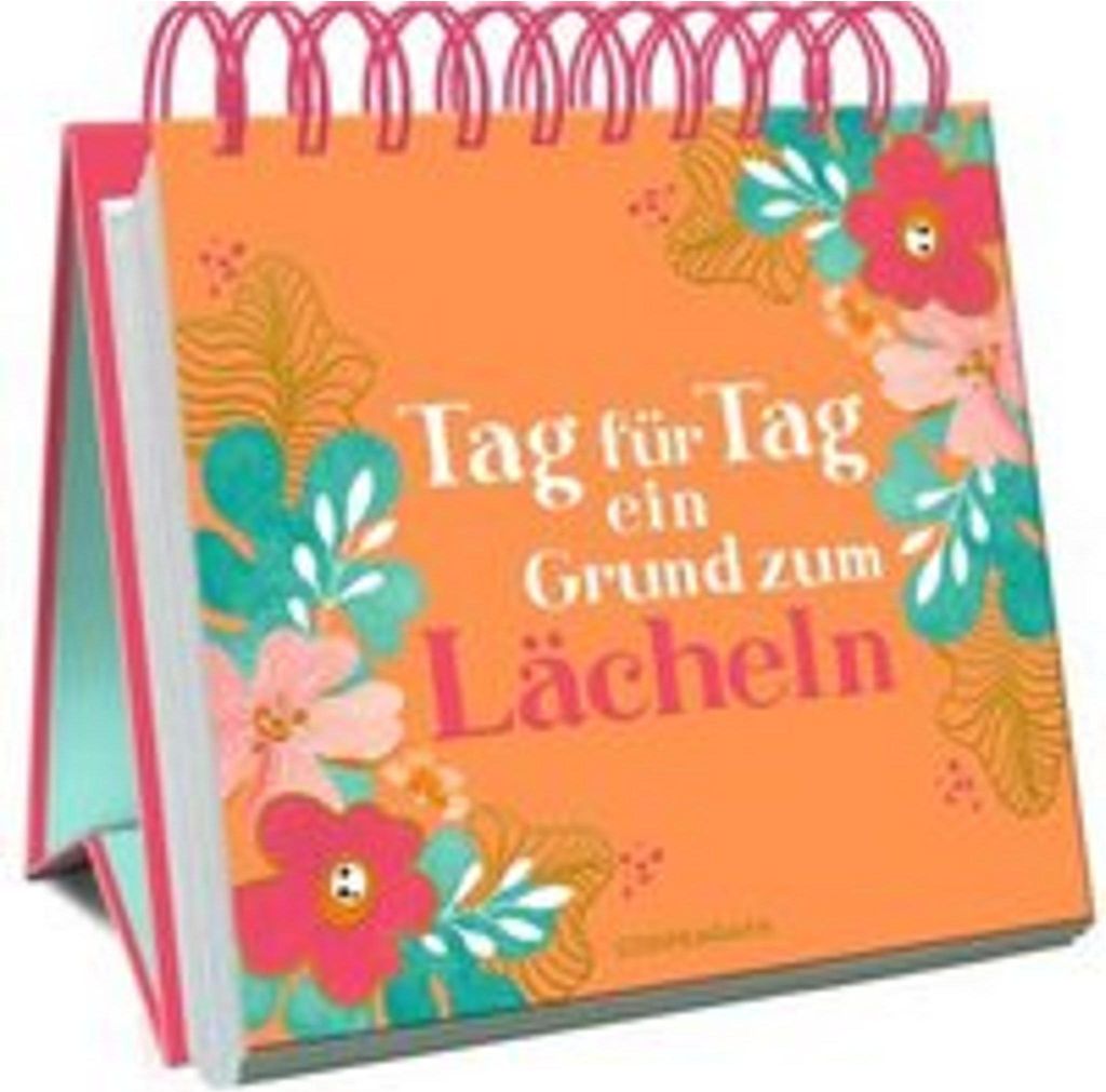 Gr. Spiralaufstellbuch: Tag für Tag ein Grund zum Lächeln