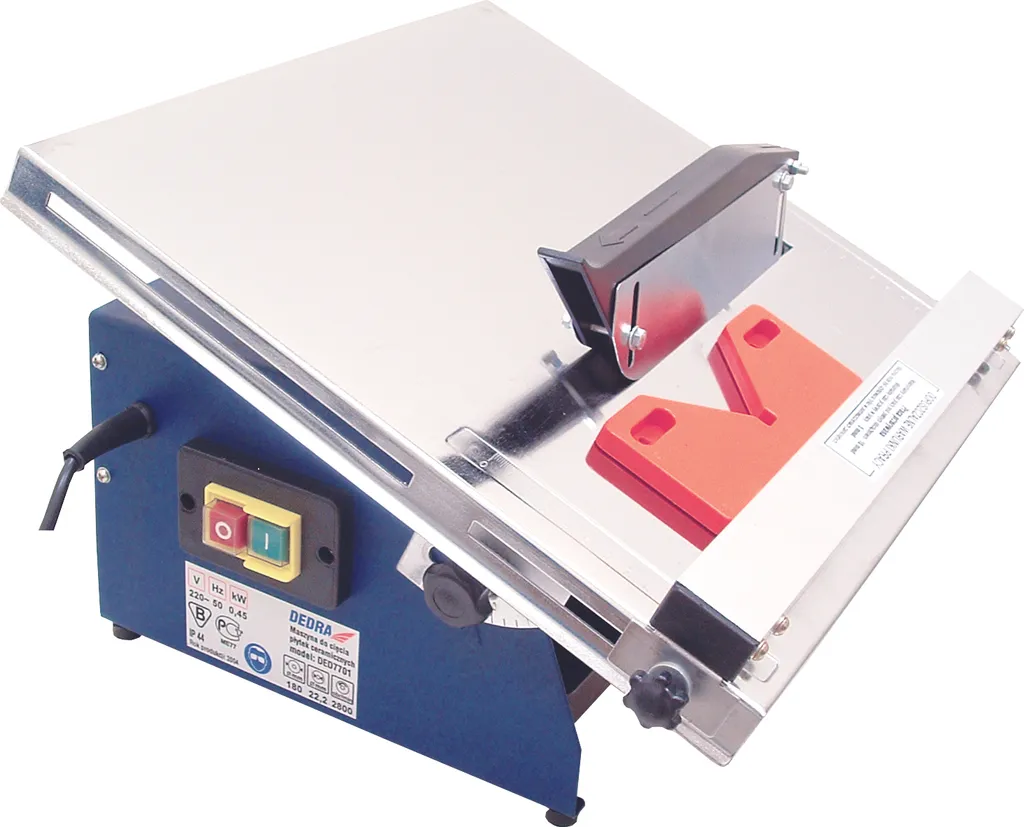 Dedra DED7701 Scie à carrelage électrique 450W - Coupe carreaux céramique