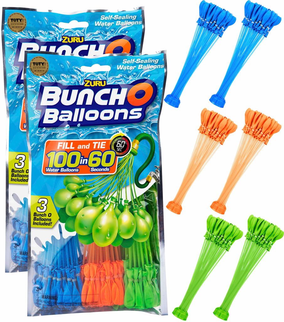 Splash Toys 31115 Bunch O Balloon 100 Wasserbomben in 60 Sekunden selbstschlie 
