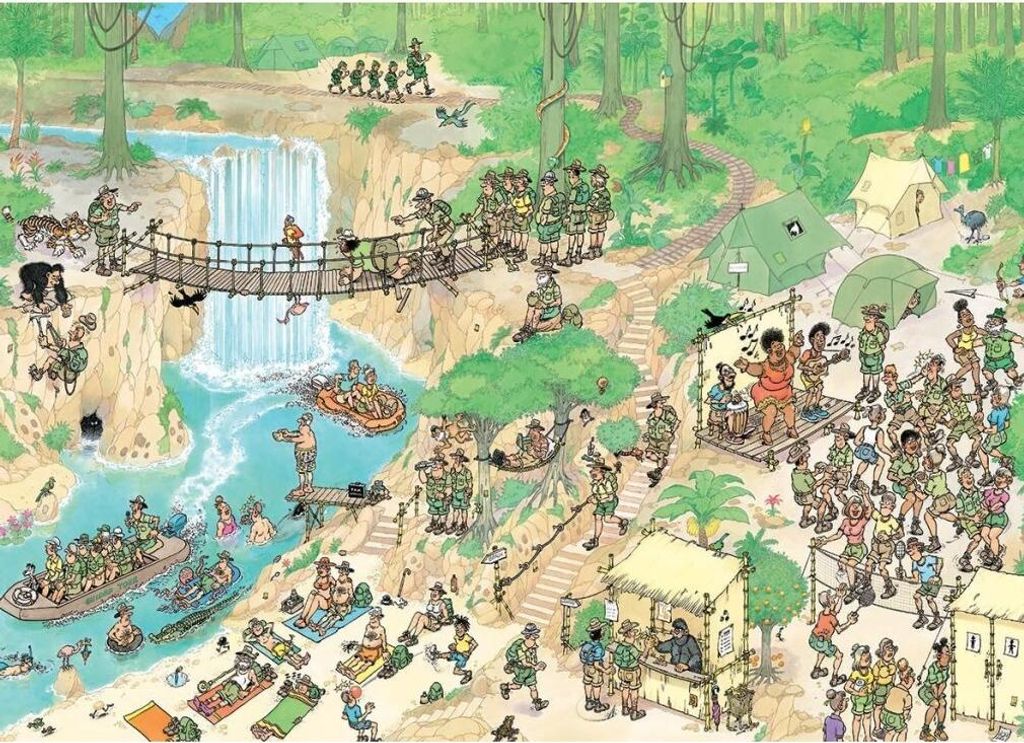 Jan van Haasteren 1110100622, 1000 kusen, Landschap, 15 Productafbeelding 