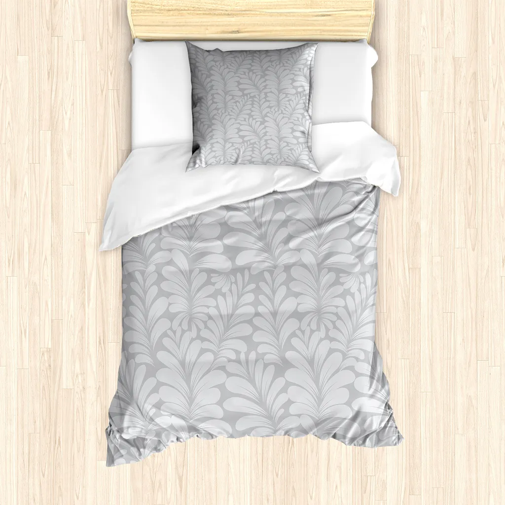 Housse de Couette 135x200 Tropicale avec Taie Pour Lit Enfant Ado