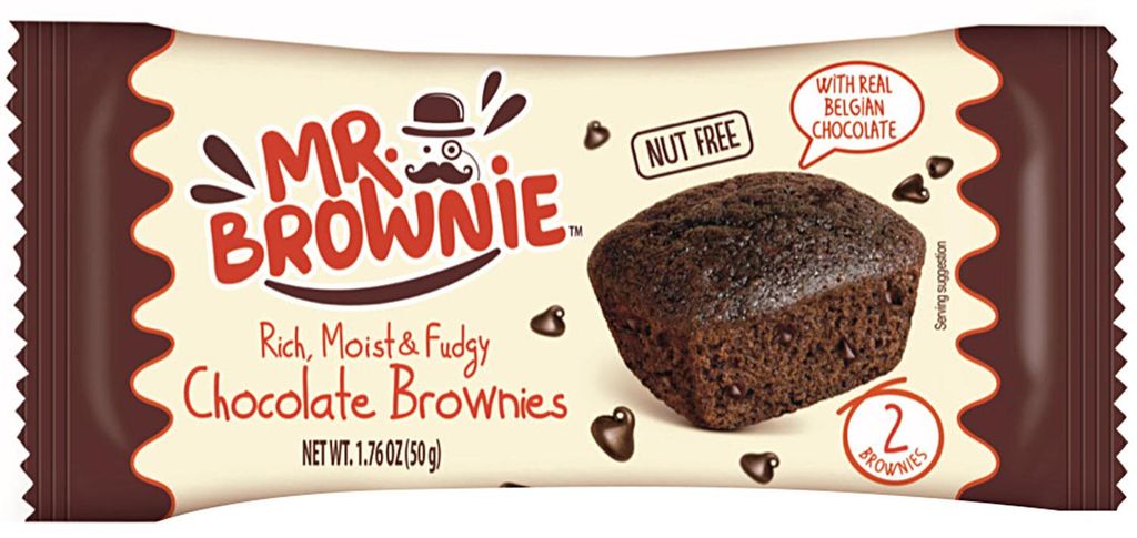 Mr. Brownie Chocolate Brownies Torta con pezzetti di Immagine del prodotto 