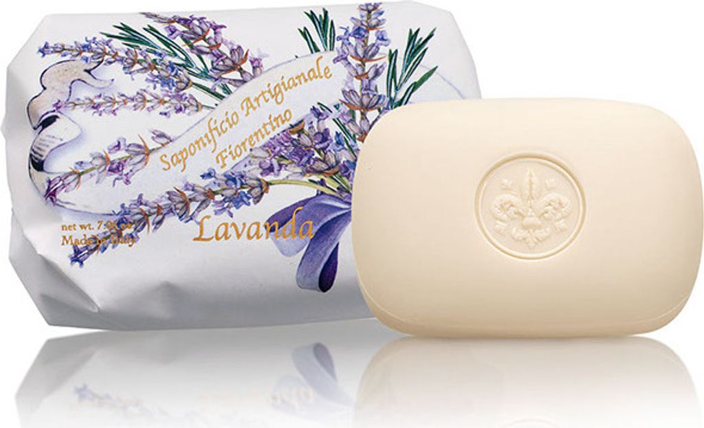 Saponificio Artigianale Fiorentino Lavender Handmade Luxury Soap 5oz Bar