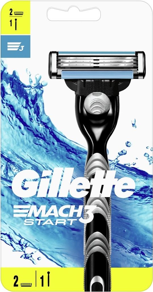Gillette Mach3 maszynka do golenia z dwoma wkładami Zdjęcie produktu 
