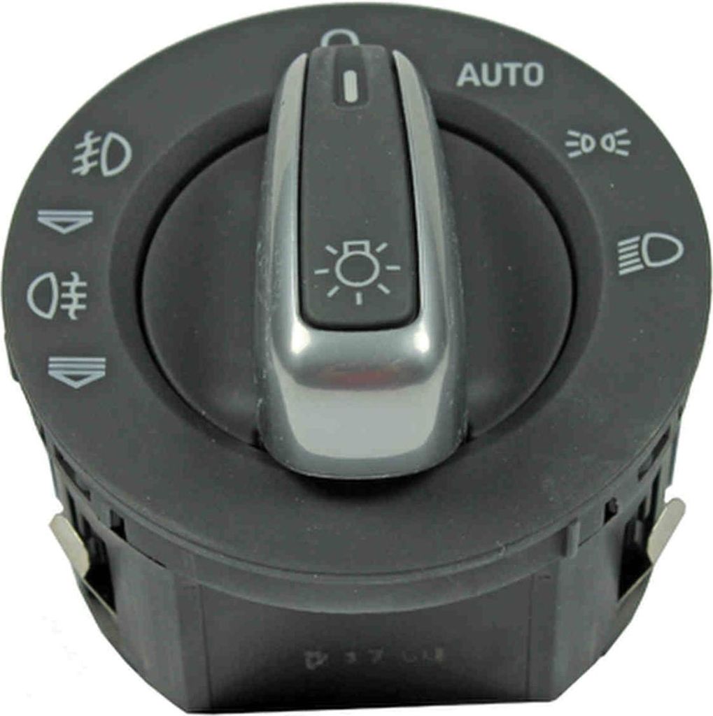 Schalter Hauptlicht chrom schwarz METZGER IAM-Expertise passend für u.a. AUDI A6