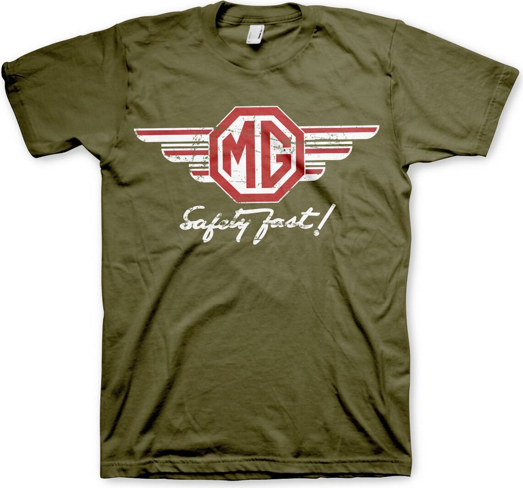 M.G. Wings T-Shirt - Medium - Olive