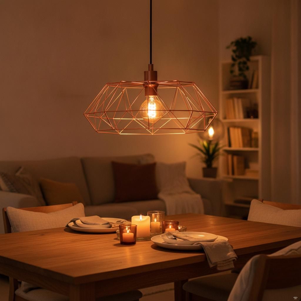 Landelijke hanglamp Carlton 2 Productafbeelding  AI-gegenereerde afbeelding