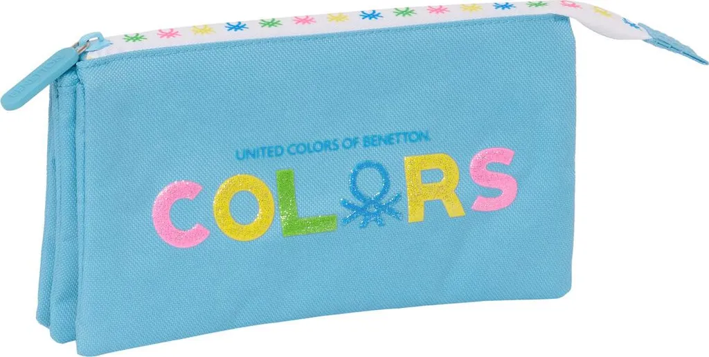 Astuccio Benetton Spring Sky Blue: Colore e Ordine per la Tua Giornata