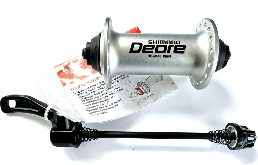 Shimano Deore HB-M510 Vorderradnabe 32-Loch, silber