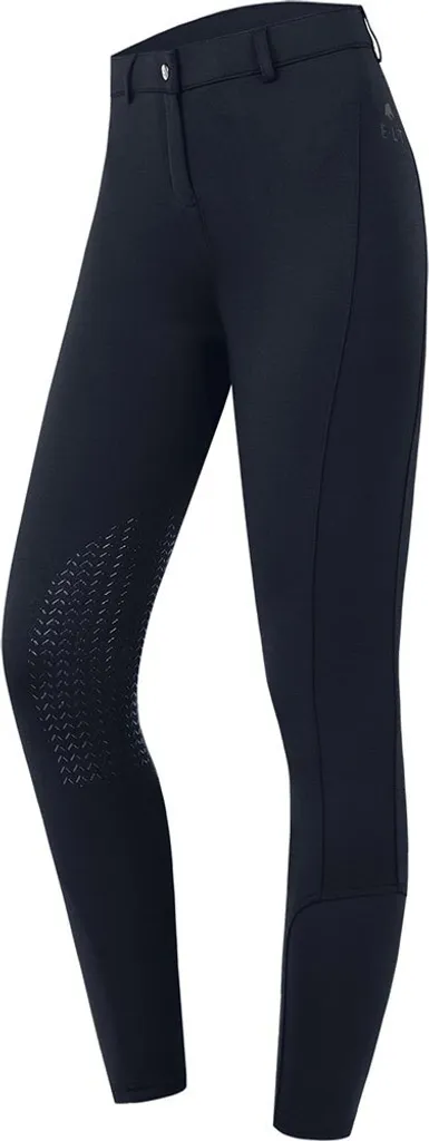 Culotte équitation enfant E.L.T bleu anti-glisse genou silicone taille 140