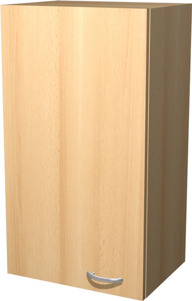 Hochhängeschrank Küche - 50 x 89 cm breit - Buche – Namu Produktbild 