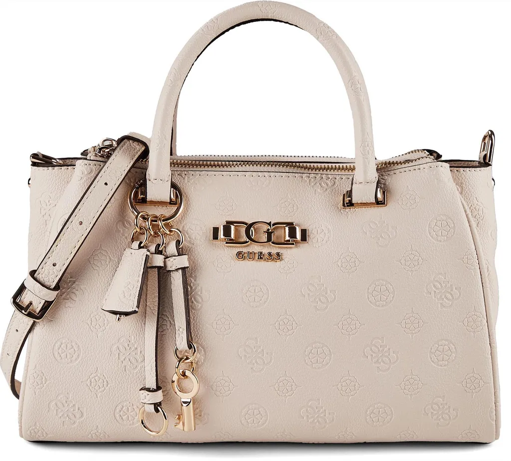 Guess Meridian 2 Borsa A Secchiello Con Pouch Avorio - Acquista A Prezzi Outlet