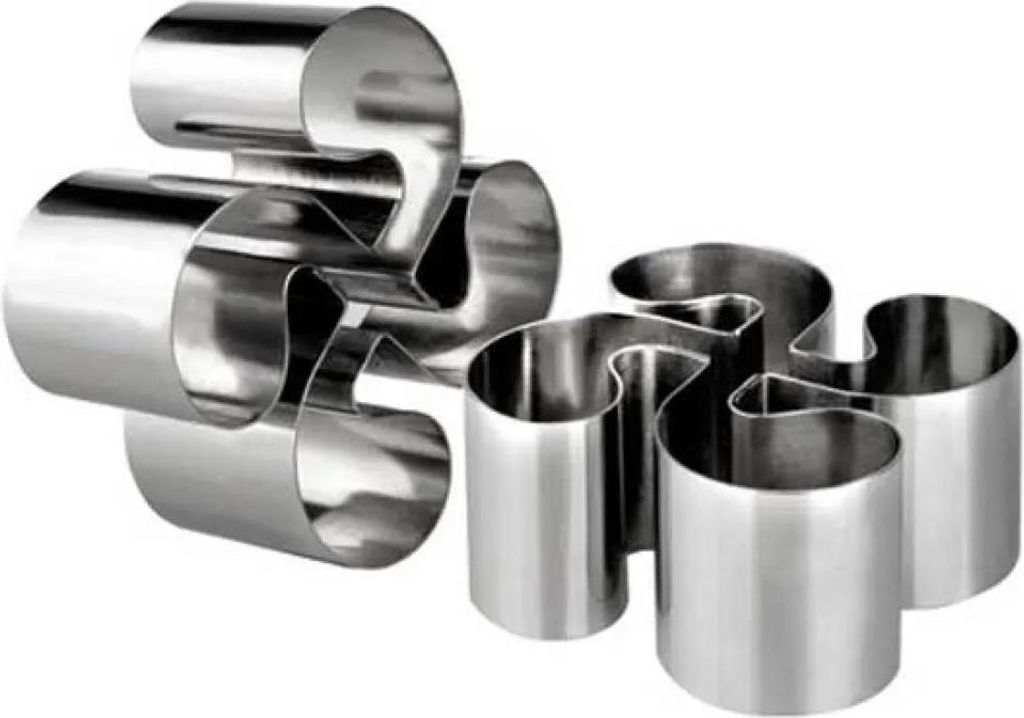 Ibili Rostfrei Lauburu-beschichtungsringform 10x4.50 Cm Silber Silber One Size