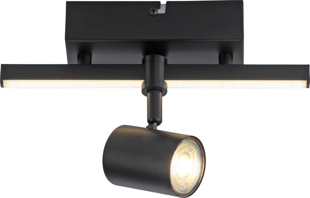 Paul Neuhaus Deckenleuchte BARIK LBH 25.50x14x16 cm schwarz Deckenlampe