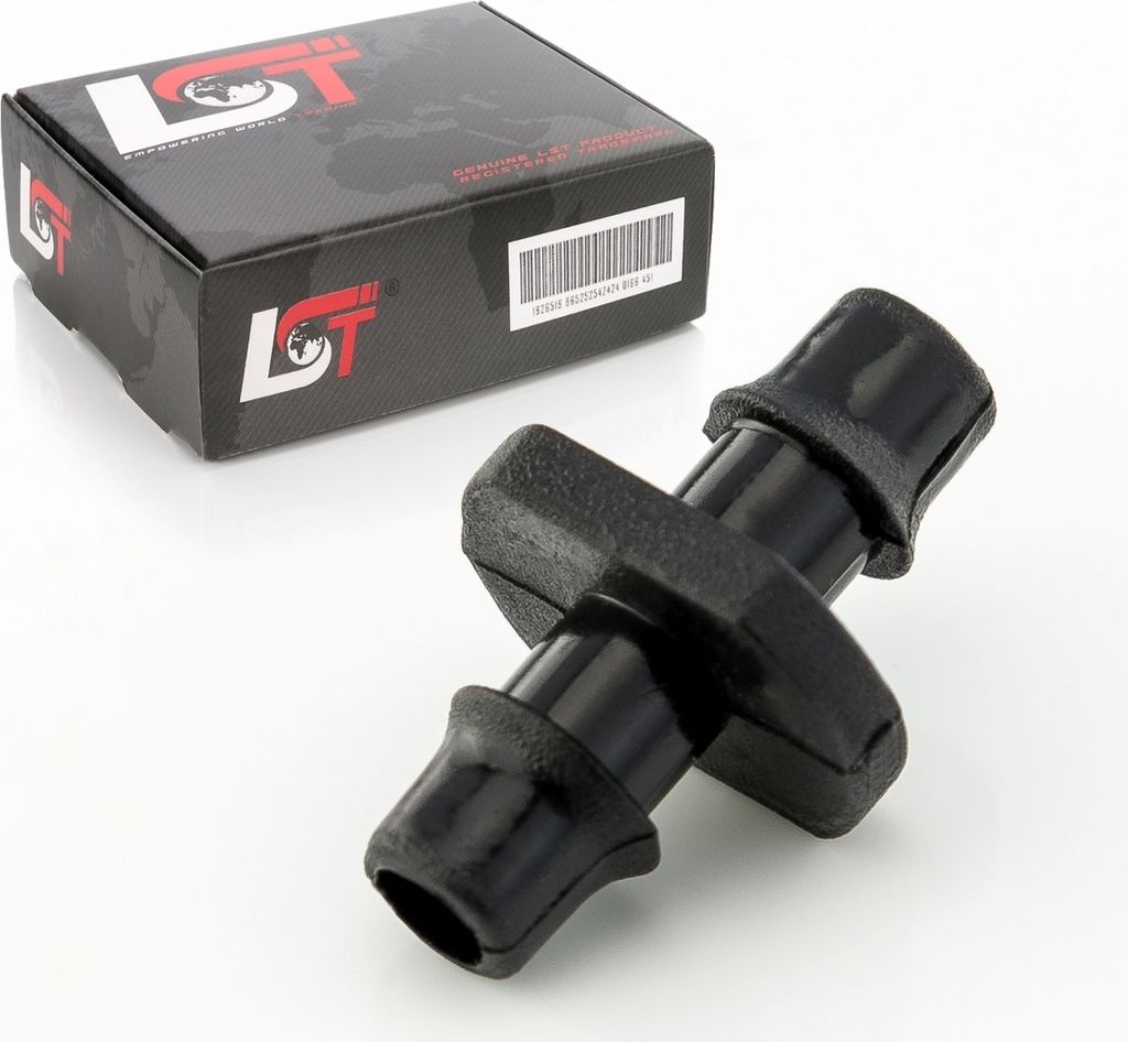 Schlauchverbinder Kupplung PE-Rohr Bewässerungssystem Tropfbewässerung 7x7mm