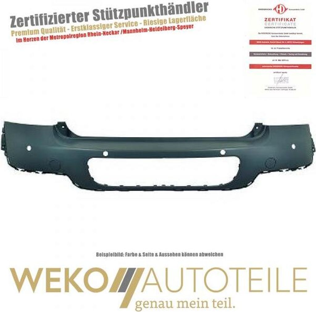 Stoßstange hinten DIEDERICHS 1207056 für MINI
