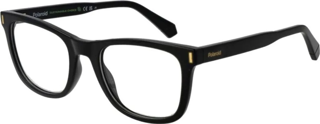 Polaroid PLD D511 807 Nero - Montatura Vista Donna Leggera Calibro 51