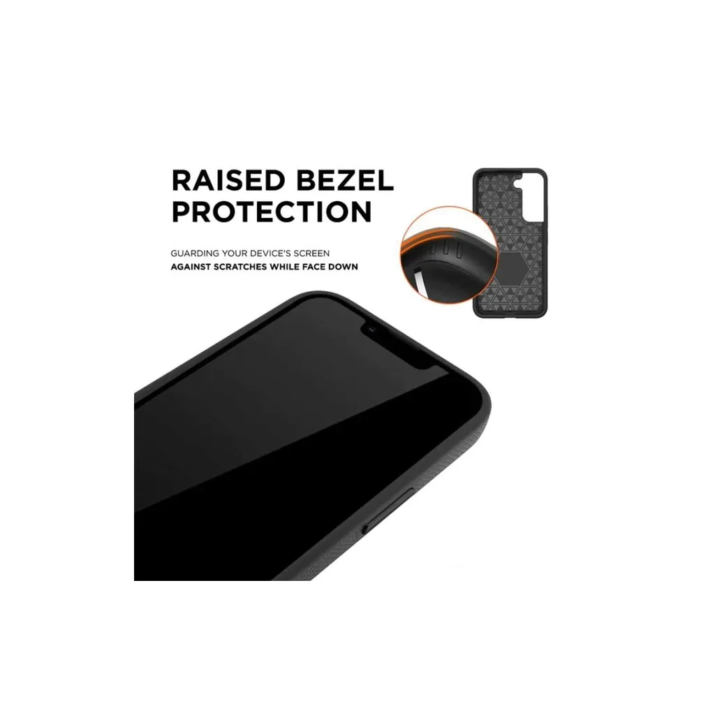 Eiger, Cover rigida per iPhone 14 Pro Max con 2 strati di protezione ultra-rinforzata contro le cadute da 4M, nero - 8