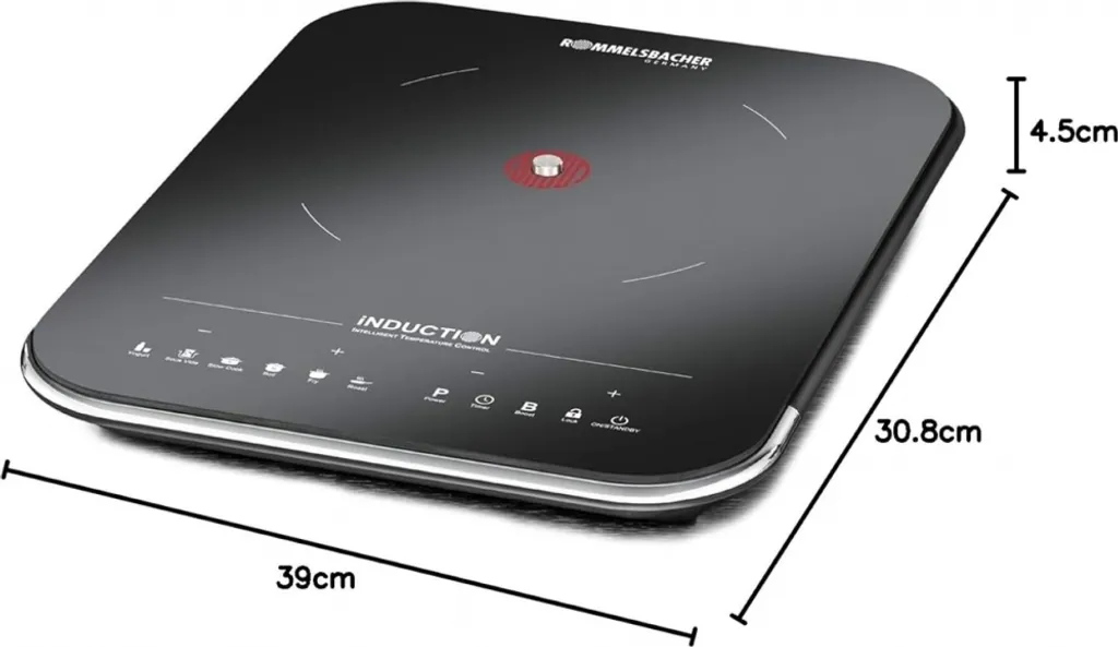 Plaque de Cuisson Mobile Induction 2000W pour Camping et Studio - 15