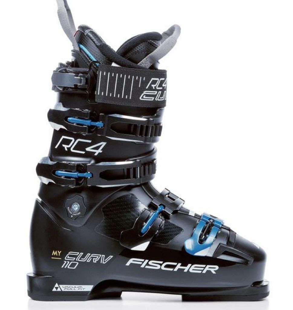 Fischer My Curv 110 Vacuum Full Fit Damen Skischuhe 23.5 Schwarz 2017/18