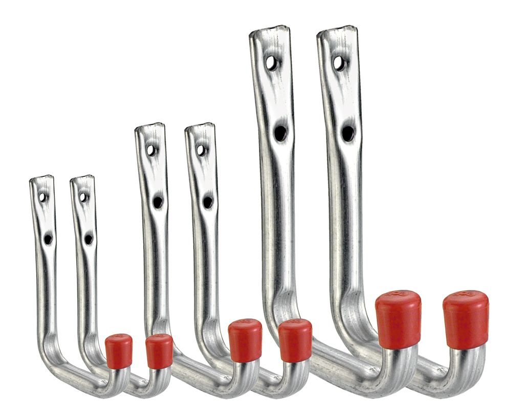 CONNEX Wandhaken Sortiment, verzinkt, 6-Stück, DY31000