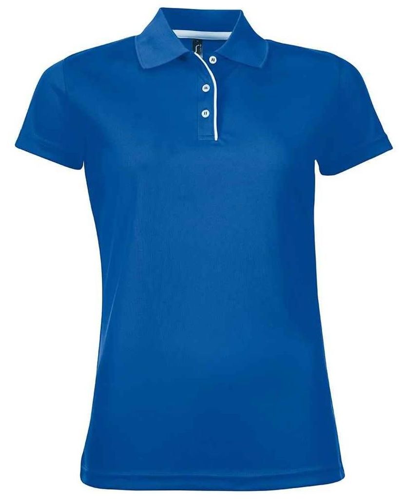 SOLS - "Performer" Poloshirt für Damen, Sport LT3203 (M) (Königsblau)