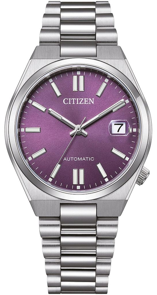 Citizen NJ0200-50W Automatic Uhr Herrenuhr Edelstahl Datum Produktbild 