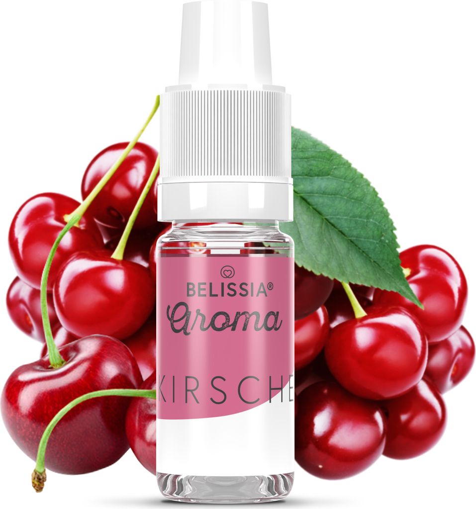 Belissia Lebensmittelaroma Kirsche - 10ml Hochdosiertes Produktbild