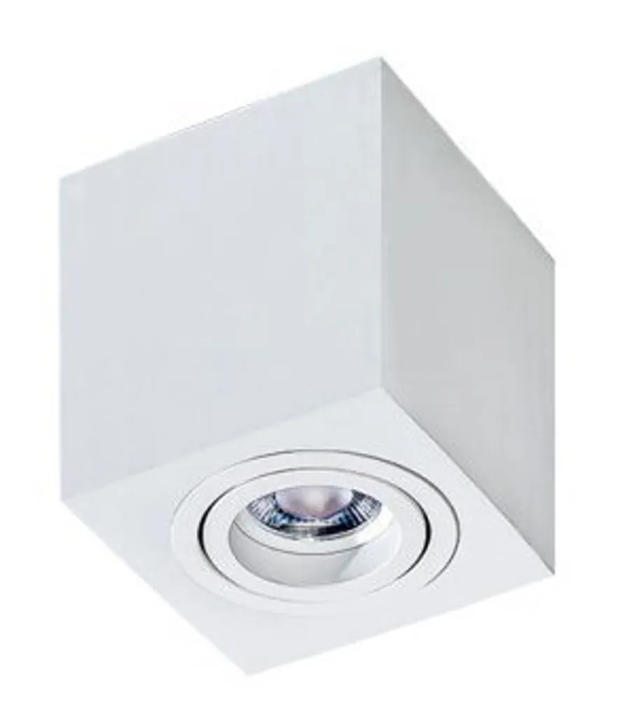 Azzardo Brant Square AZ2824 Bianco - Faretto LED Soffitto Moderno - 1