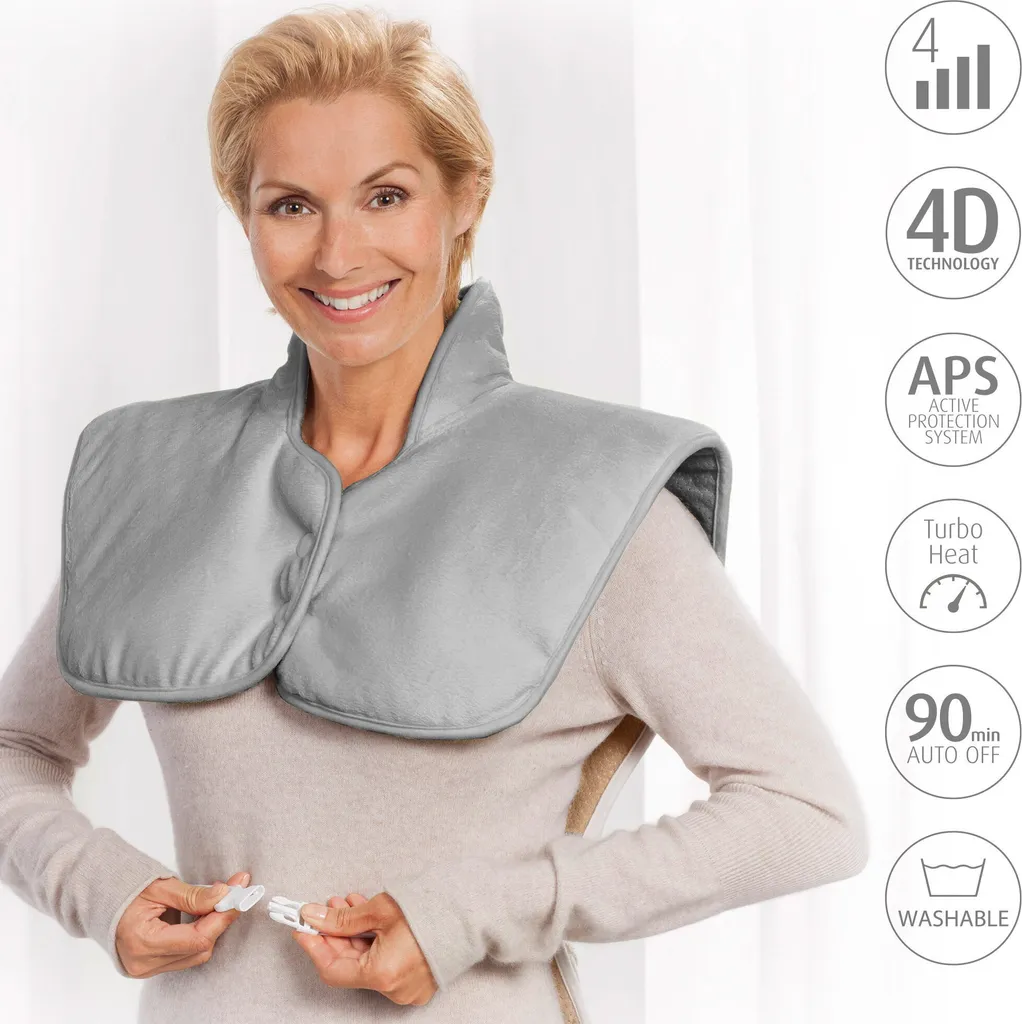 Coussin chauffant cervical et dorsal Medisana HP 630 format 55x65 cm