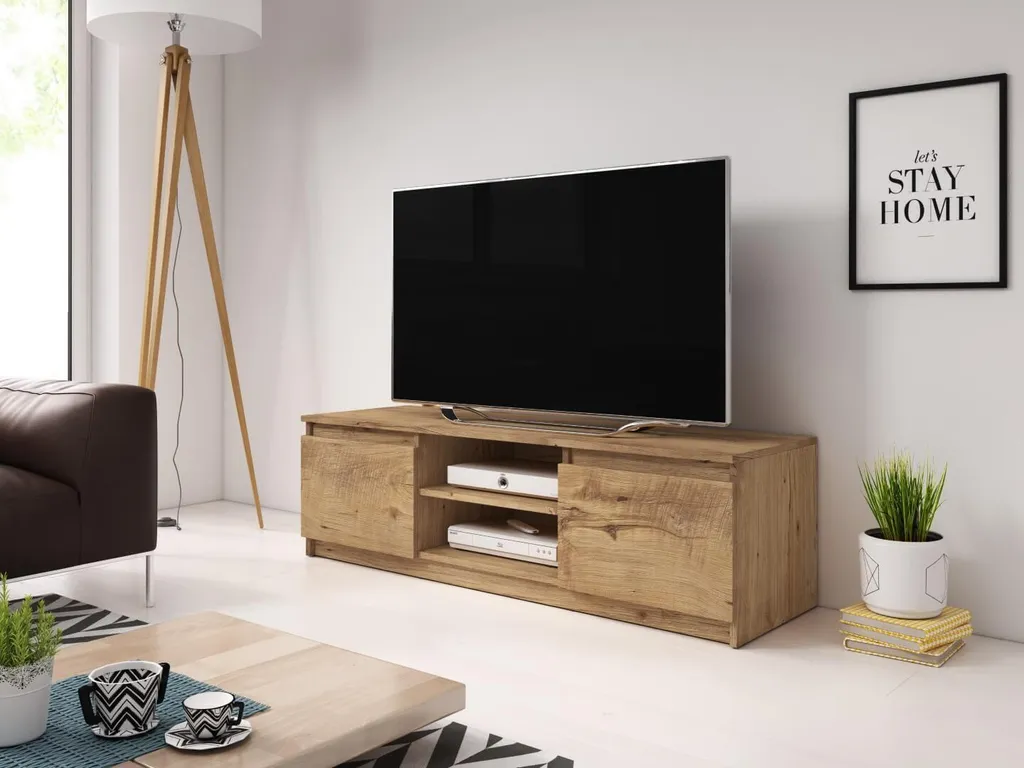 Mobile TV 120 cm Castagno Wroclaw | Design Robusto MINIO DIDI