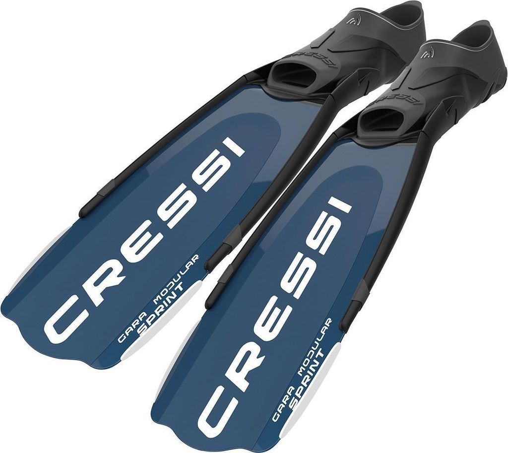 Cressi Apnoeflossen Gara Modular Sprint Blue Metal 40/41