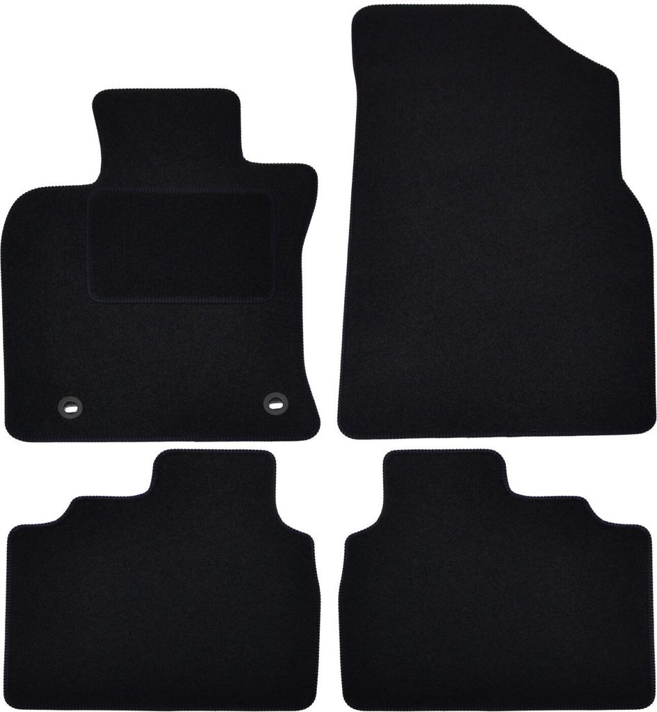 Tapis De Sol Noir Velours Pour Toyota Camry Depuis 2019 Image du produit 