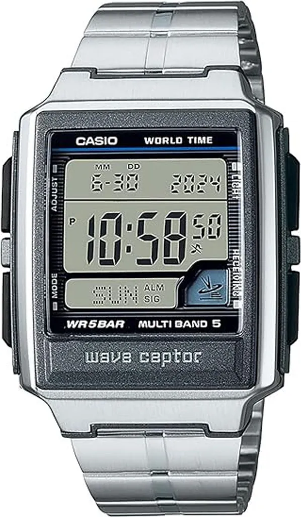 Casio Wave Ceptor WV-59RD-1AEF: Eleganza Argento e Precisione Atomica