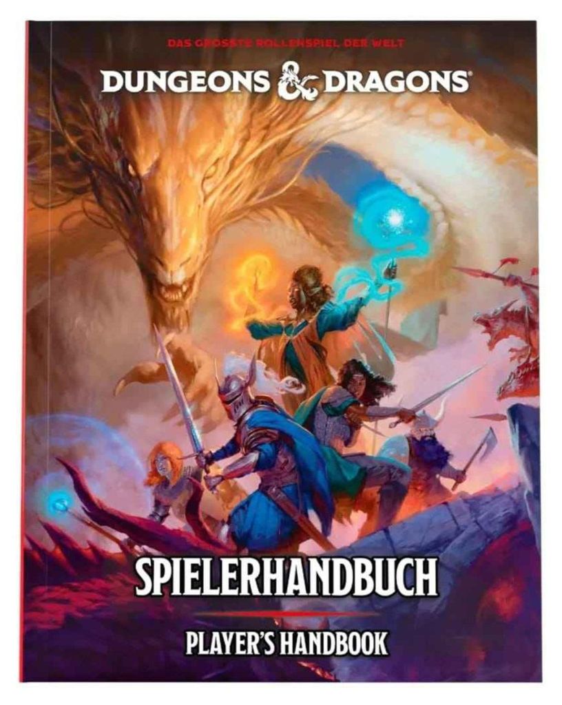 Dungeons & Dragons RPG Spielerhandbuch 2024 deutsch Produktbild 