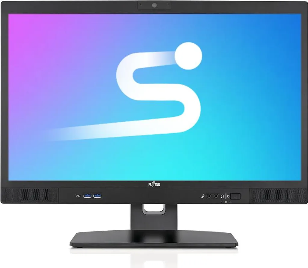 Poste de Travail Complet Fujitsu Esprimo K557 i5 24 Pouces SSD 512Go Win10