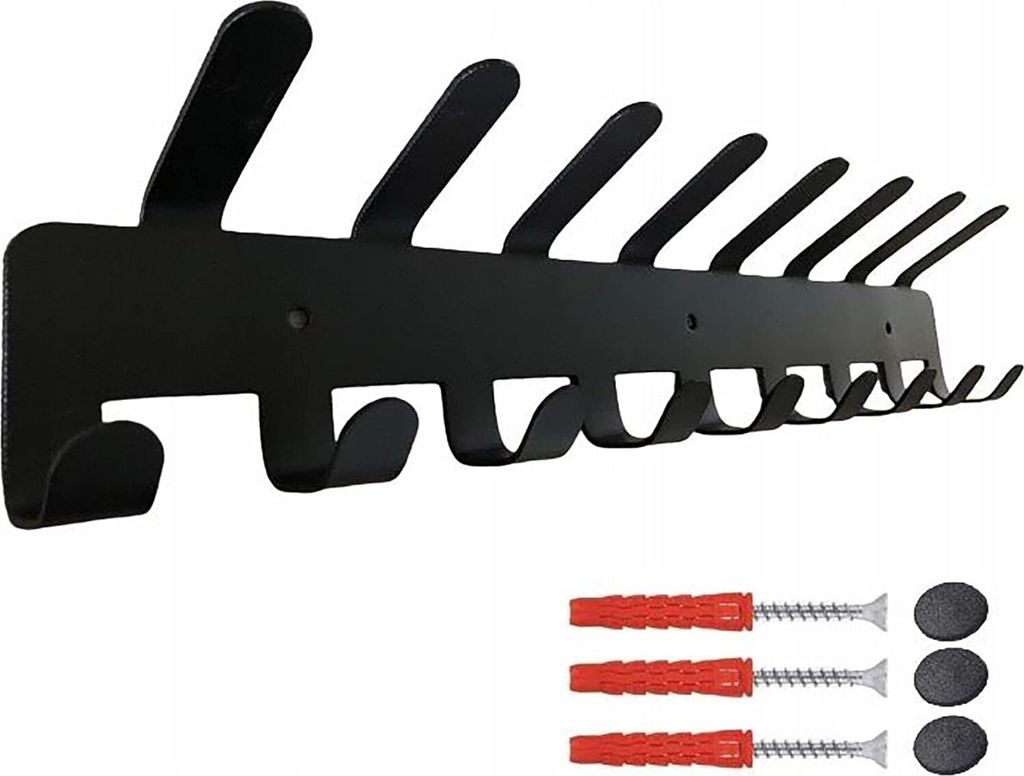 STALFORM Garderobenhaken aus Stahl - 17 Haken - 50 cm Produktbild 