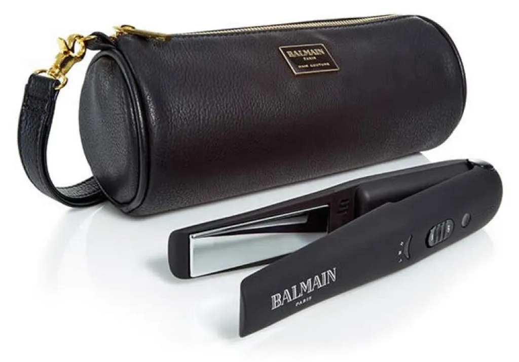 Lisseur Balmain Universal sans fil plaques titane et adaptateurs monde
