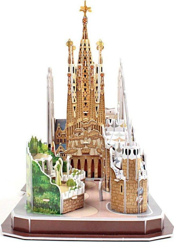 Cubic Fun CUBICFUN 3D puzzle City line Barcelona Obrázok produktu 